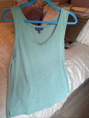 Democracy Mint Green Scoop Neck Tank Top M